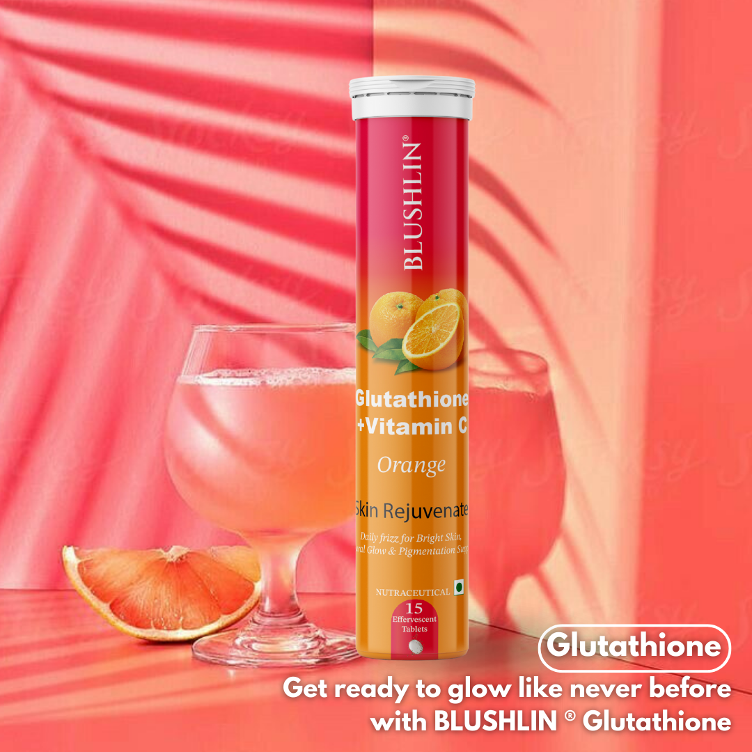 Glutathione Effervescent Tablets With Vitamin C For Skin Brightening | Sugar-Free