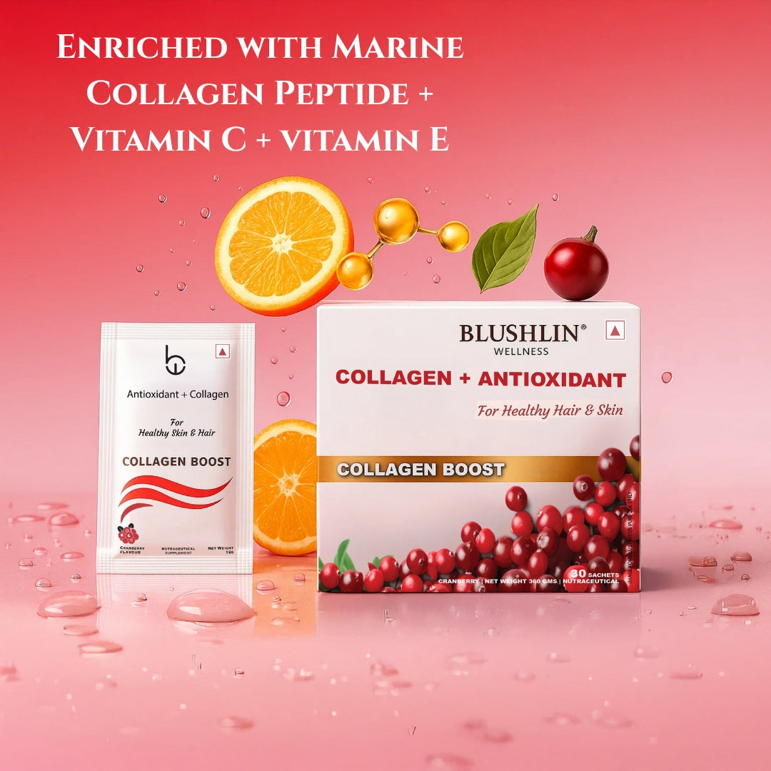 Marine Collagen Peptide powder for Glowing | Increases Skin Hydration, Reduces Skin Damage, Supports Healthy Skin