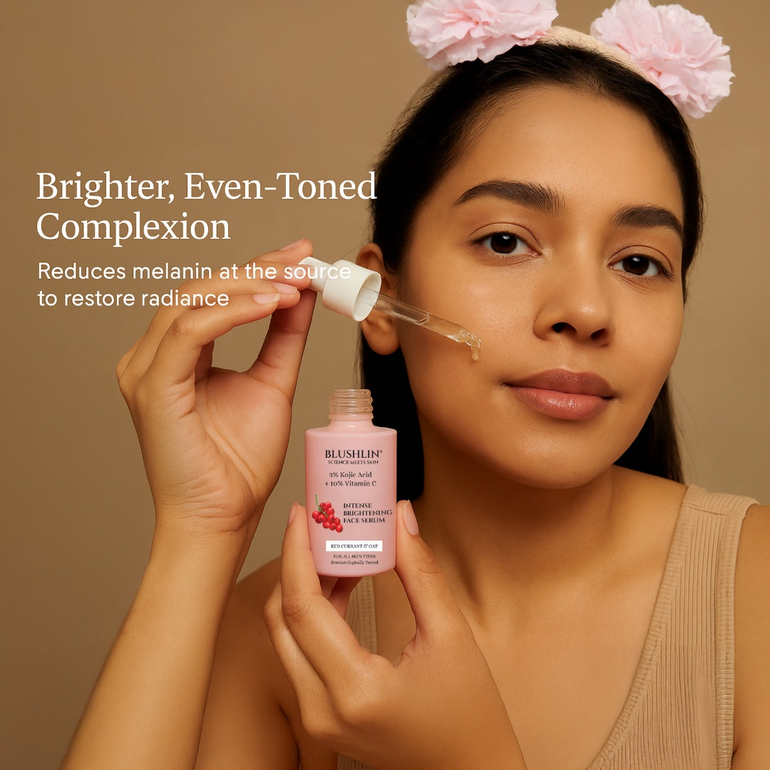 BLUSHLIN Kojic Acid Serum For Hyperpigmentation & Uneven Skin Tone