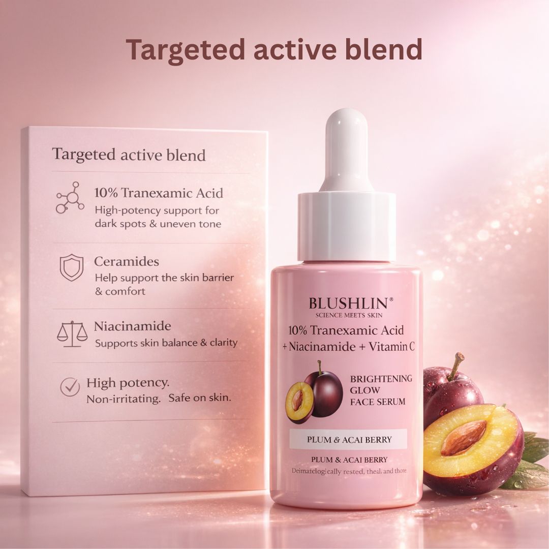 Blushlin Tranexamic acid serum for melasma, pigmentation & PIE