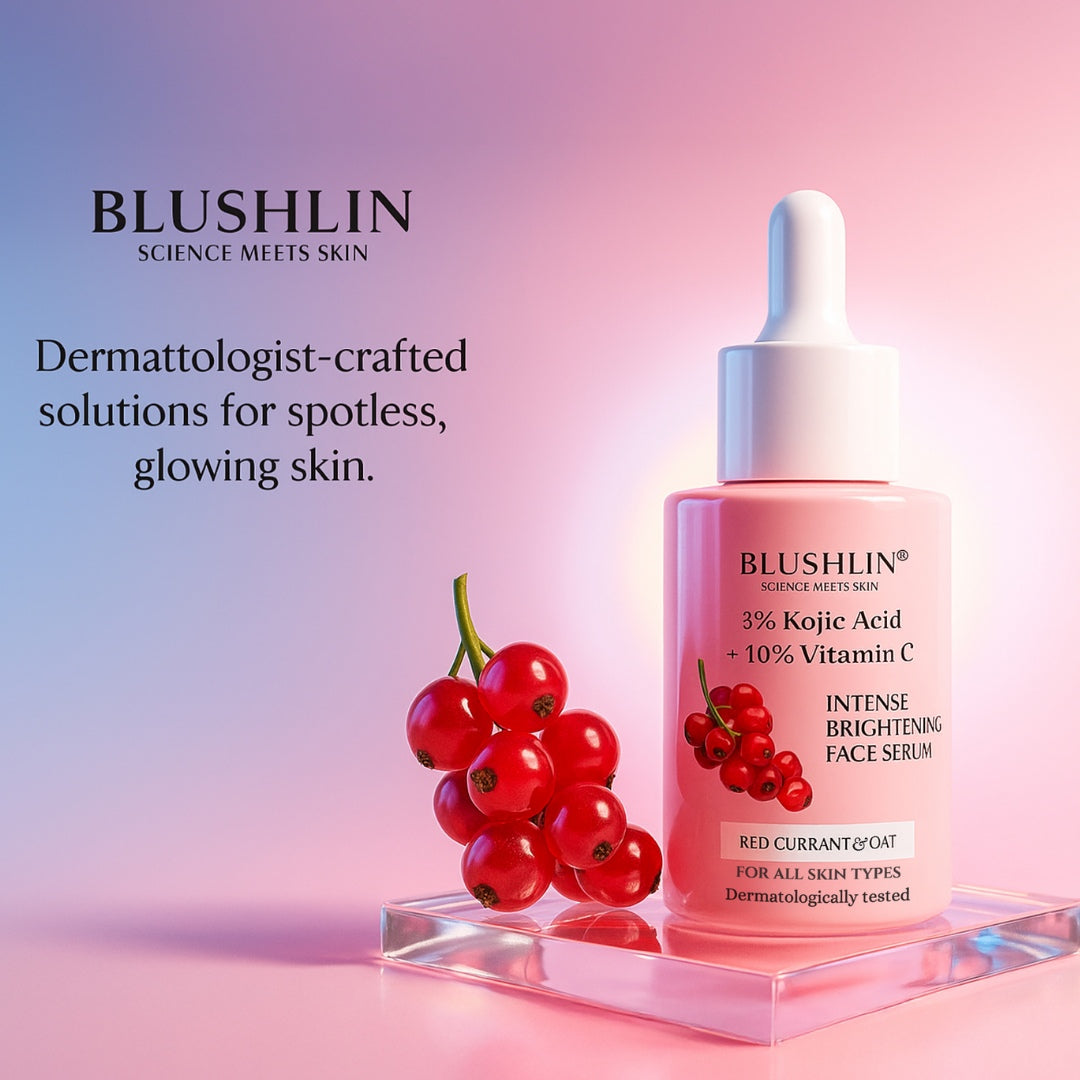 BLUSHLIN Kojic Acid Serum For Hyperpigmentation & Uneven Skin Tone