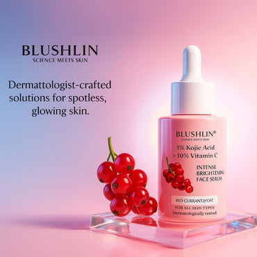 BLUSHLIN Kojic Acid Serum For Hyperpigmentation & Uneven Skin Tone