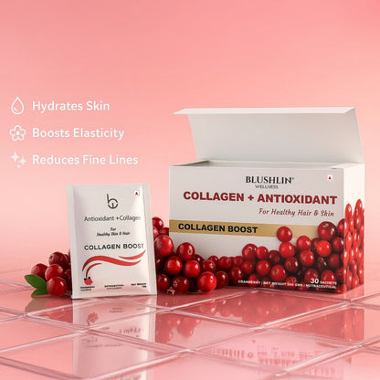 Marine Collagen Peptide powder for Glowing | Increases Skin Hydration, Reduces Skin Damage, Supports Healthy Skin