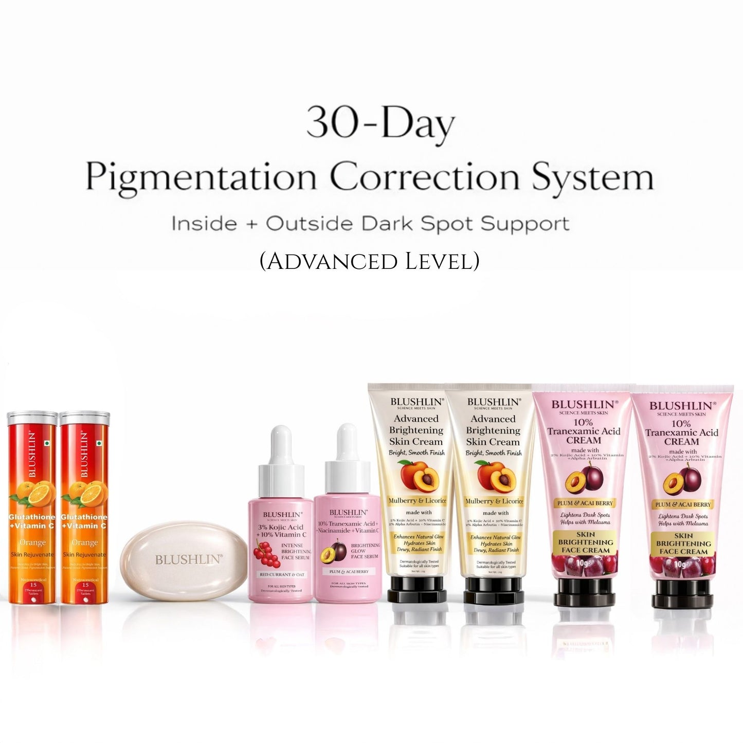 Advanced Hyperpigmentation Correction System | 30-Day Inside + Outside Support