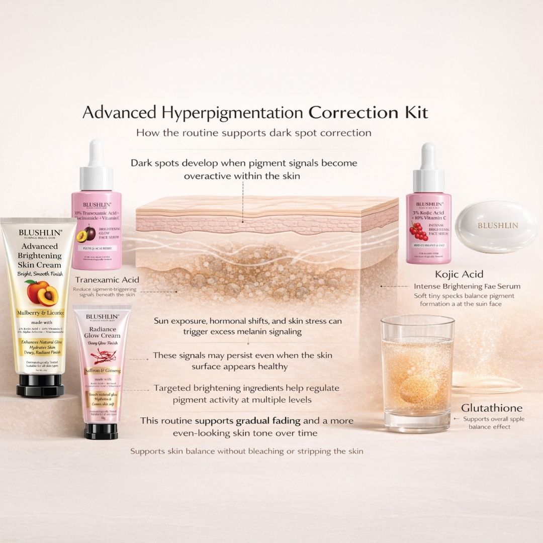 Advanced Hyperpigmentation Correction System | 30-Day Inside + Outside Support