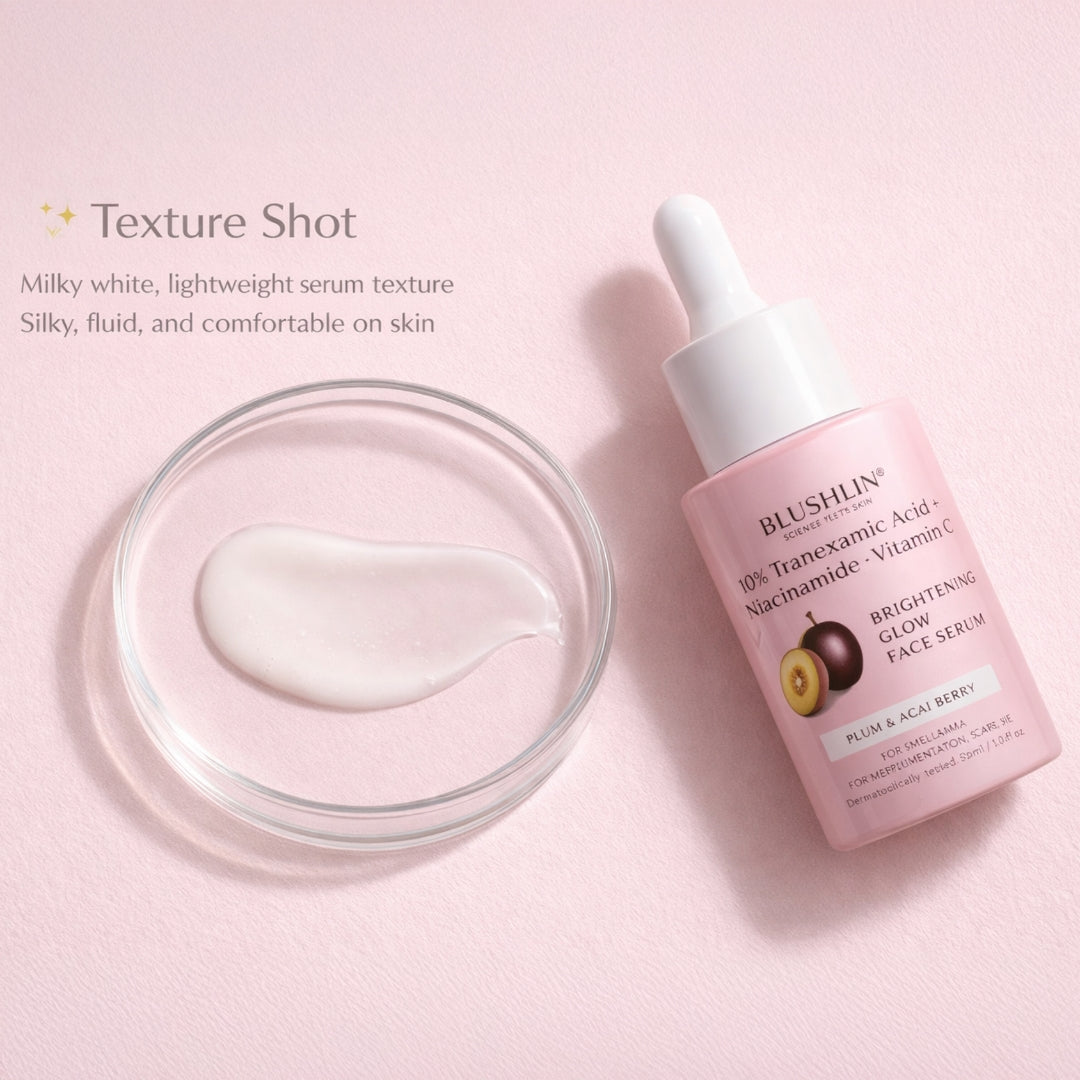 Blushlin Tranexamic acid serum for melasma, pigmentation & PIE